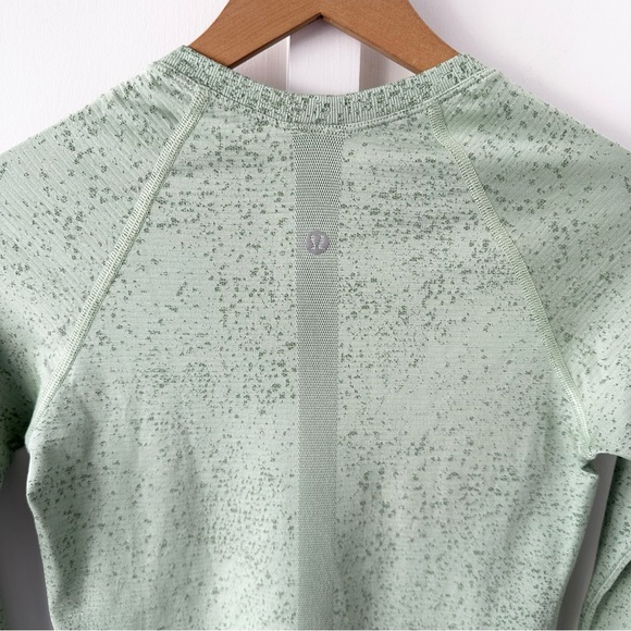 LULULEMON green swiftly tech long sleeve race length - Picture 9 of 10